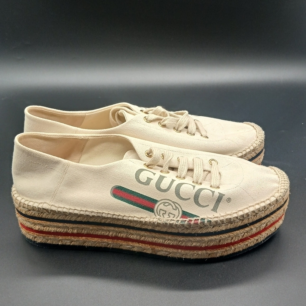 Gucci Lilibeth Cloth Espadrilles​​​